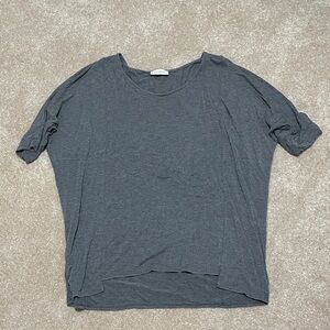 Allison Izu Gray Blouse